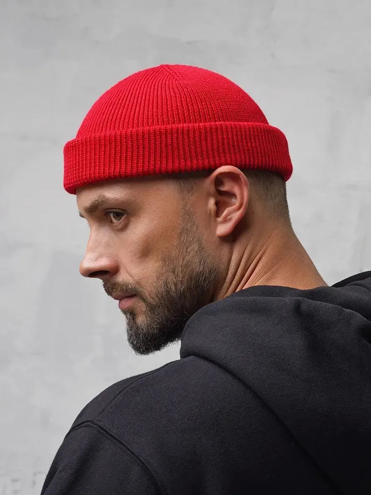 Bonnet en maille douce