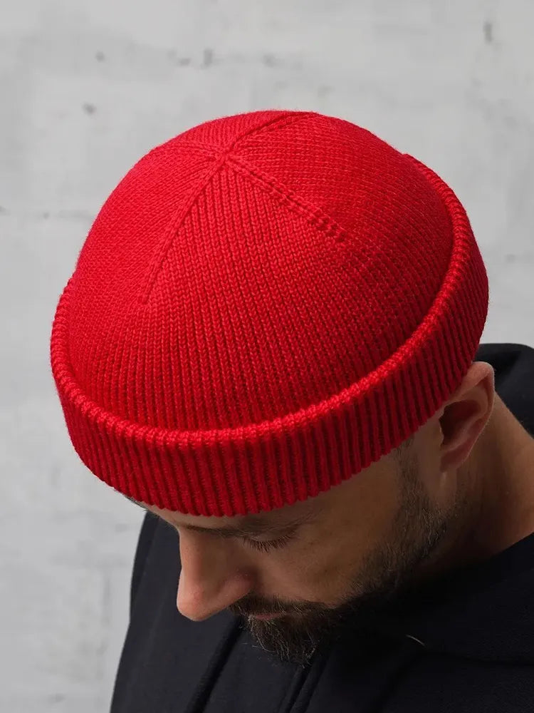 Bonnet en maille douce