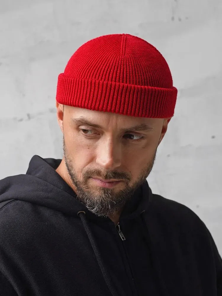 Bonnet en maille douce