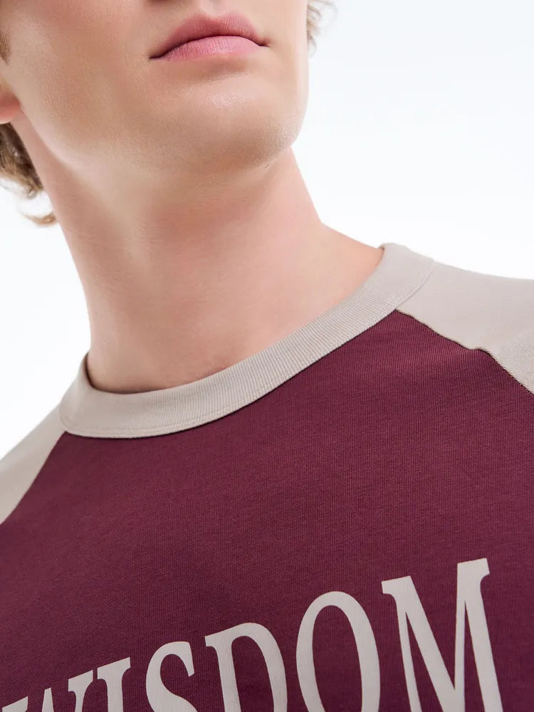 Longsleeve contrasté
