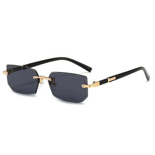 Lunettes de soleil rectangulaires