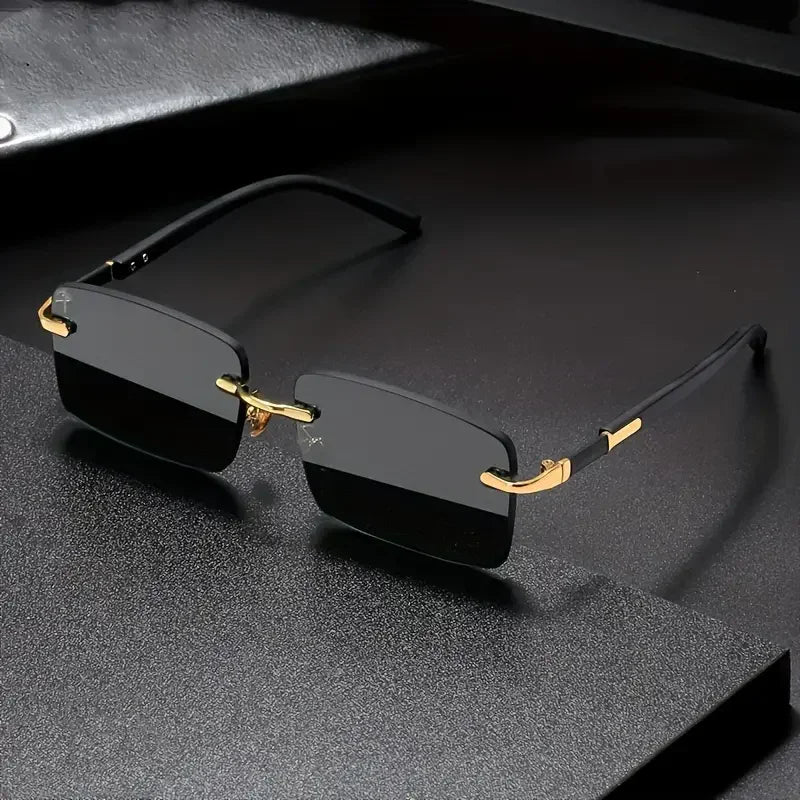 Lunettes de soleil rectangulaires